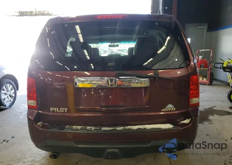 2014 Honda Pilot Exl from USA, damaged, VIN 5FNYF4H52EB001765